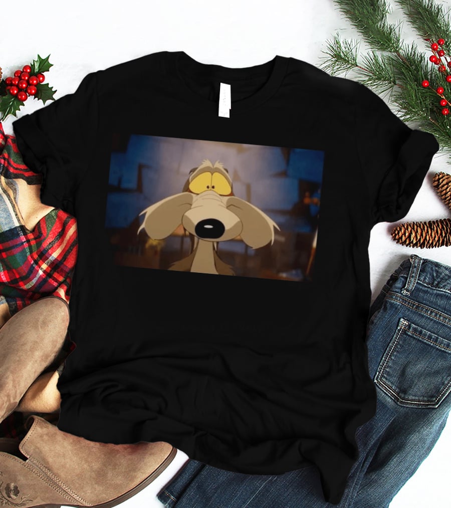 Coyote Vs Acme Release On Digital Tomorrow Animated Character Image T-Shirt