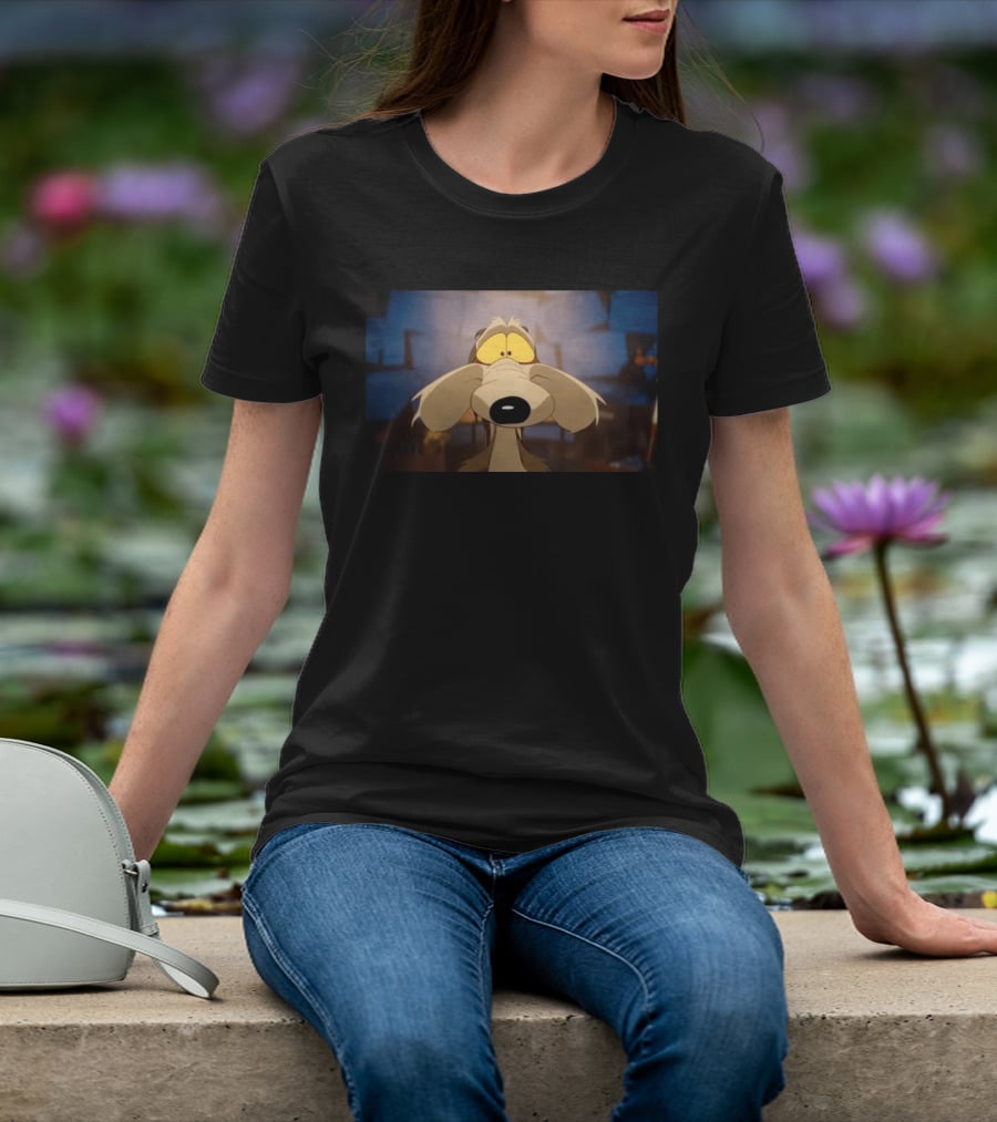 Coyote Vs Acme Release On Digital Tomorrow Animated Character Image T-Shirt