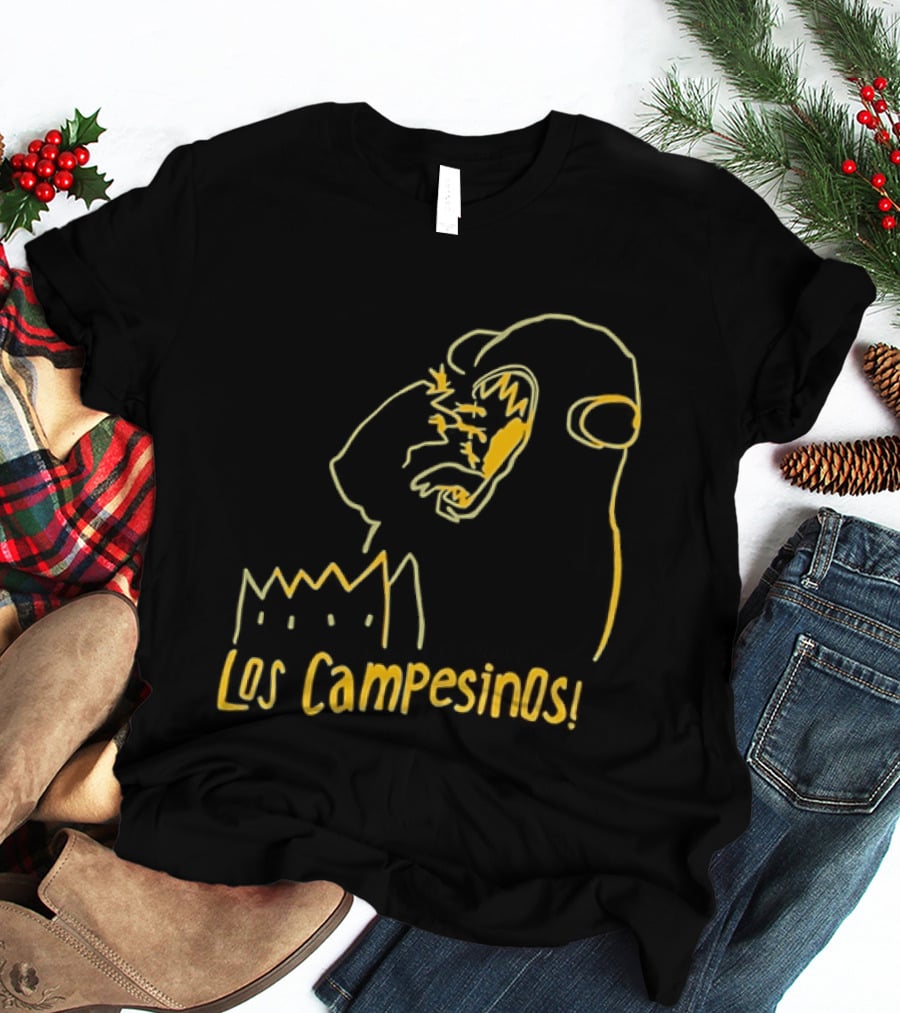 Los Campesinos Indie Rock Band Music Bear Castle T-Shirt