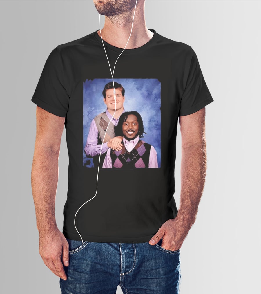 Drake Maye AJ Brown Step Brothers Movie T-Shirt