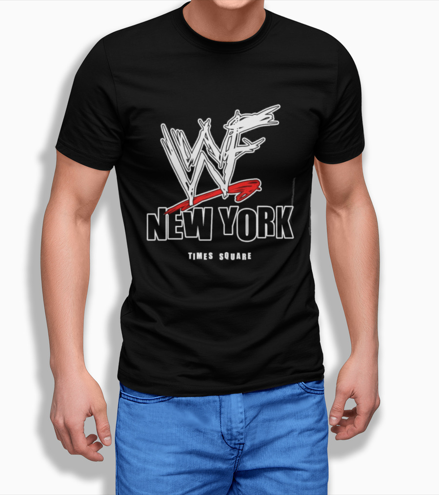 WWF New York Times Square Wrestling Federation T-Shirt