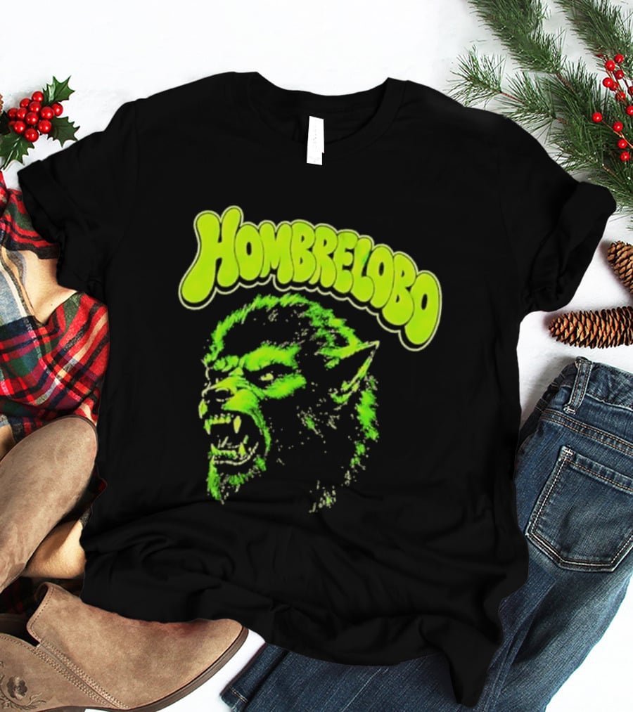 Hombrelobo Werewolf Neon Green Horror T-Shirt