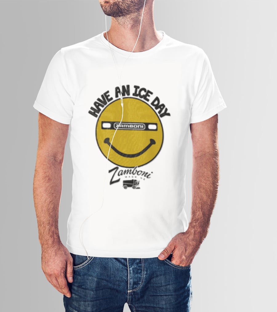 Have An Ice Day Smile Zamboni T-Shirt