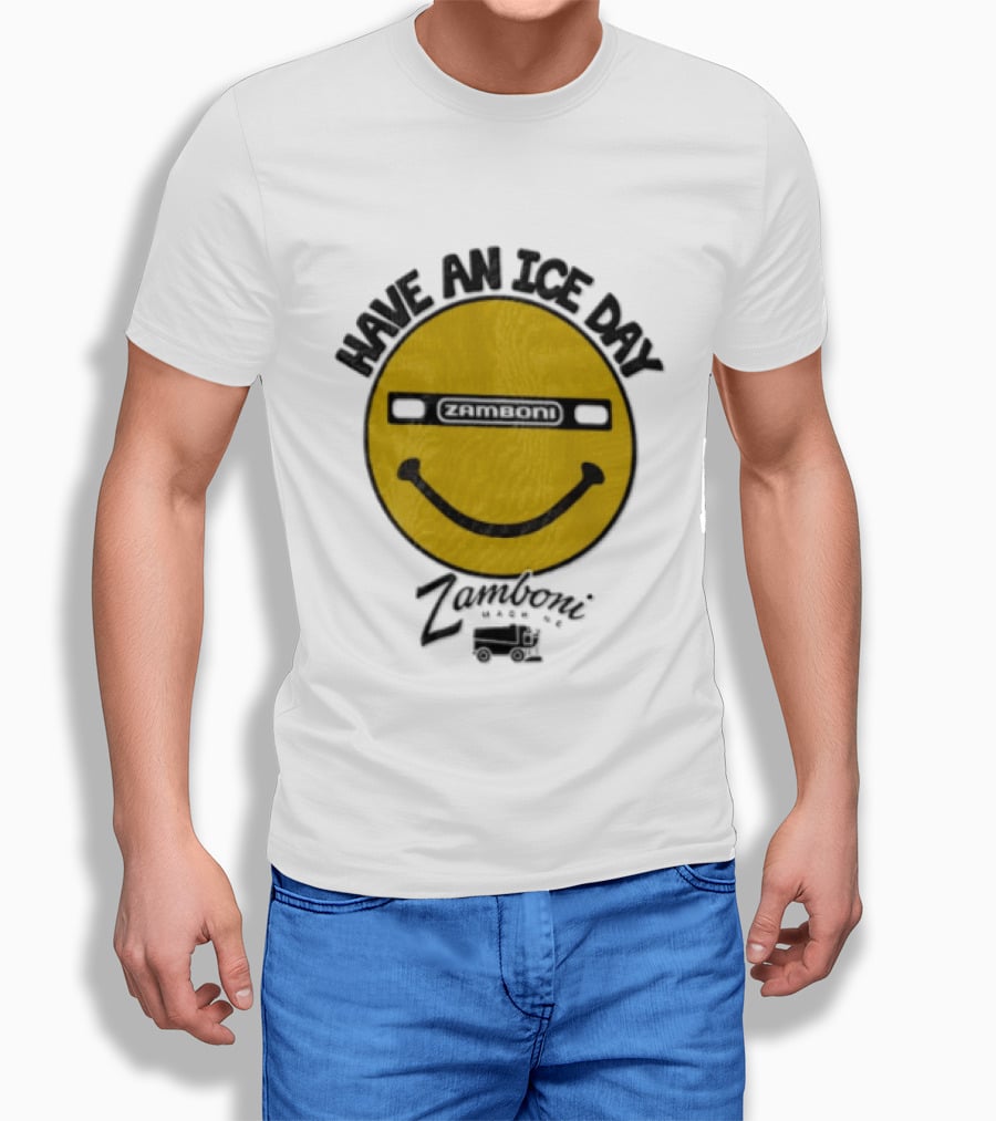 Have An Ice Day Smile Zamboni T-Shirt