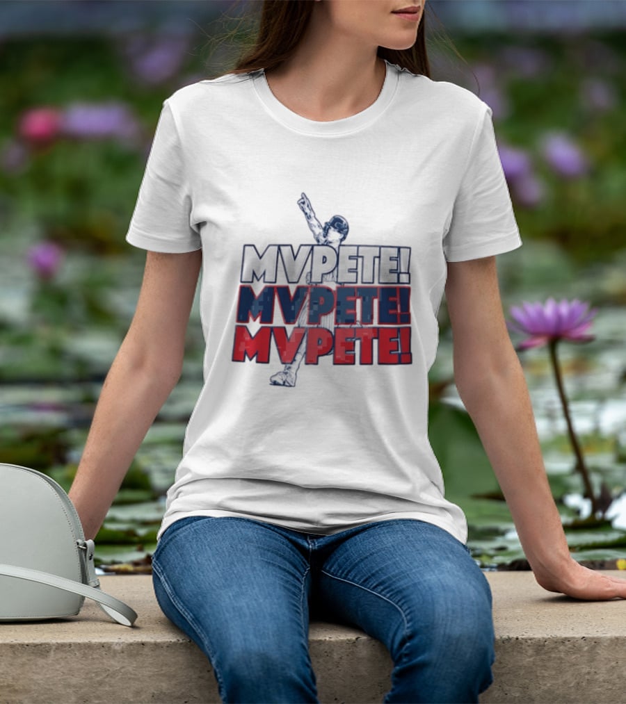 Pete Alonso New York Mets MLB Mvpete The Players Baseball T-Shirt