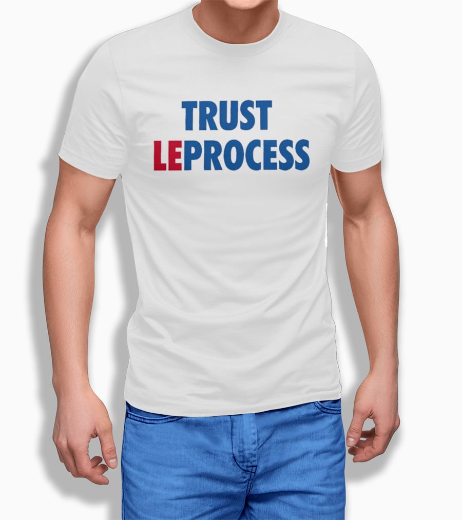 Trust Le Process Philadelphia 76ers Joel Embiid Team T-Shirt