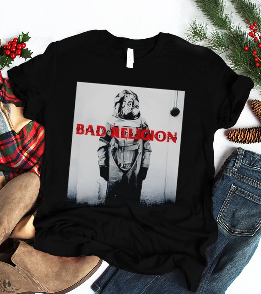 Bad Religion Stranger Than Fiction Punk Rock Hazmat Suit T-Shirt