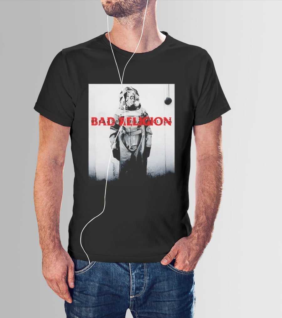 Bad Religion Stranger Than Fiction Punk Rock Hazmat Suit T-Shirt