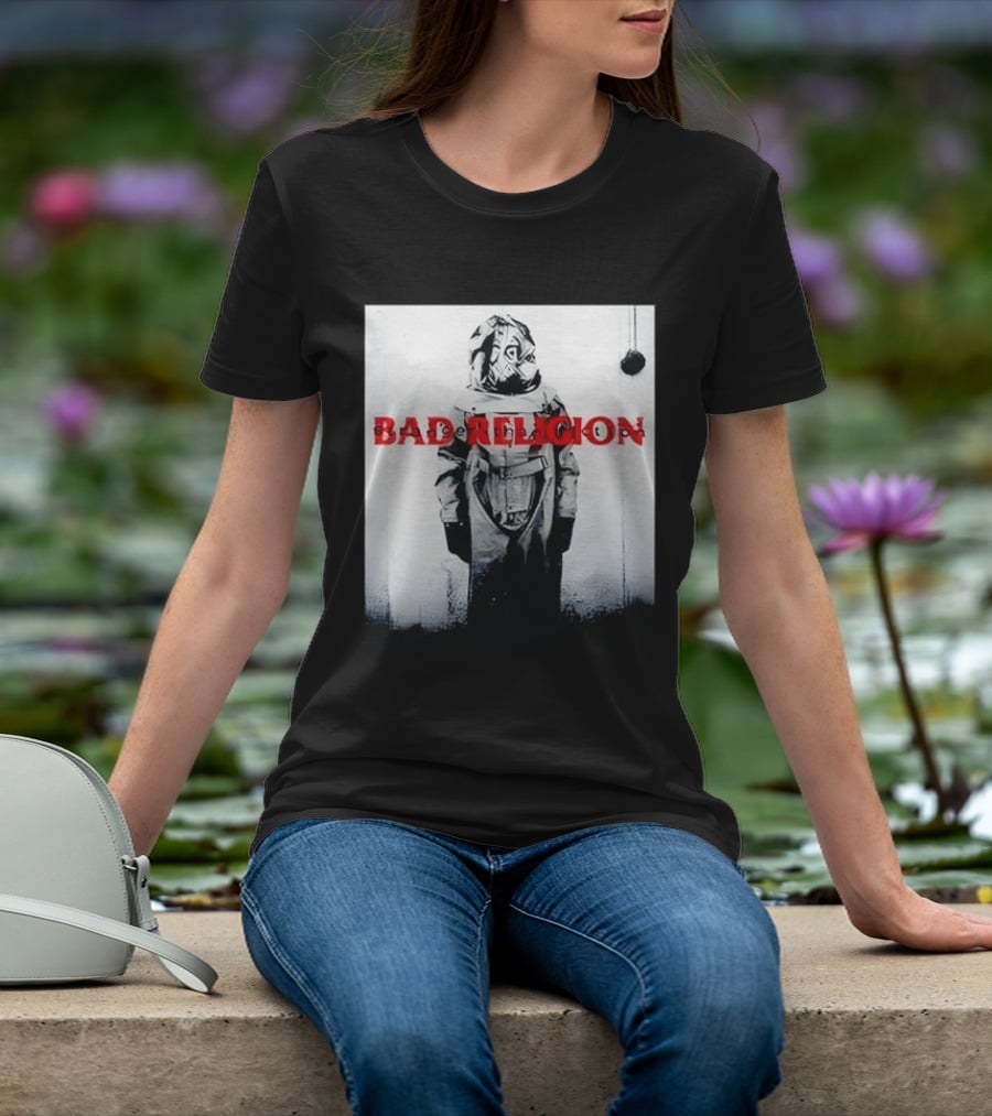 Bad Religion Stranger Than Fiction Punk Rock Hazmat Suit T-Shirt