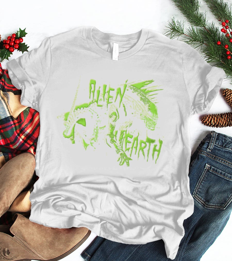 Alien Earth Xenomorph Creature Legendary Movie Monster T-Shirt