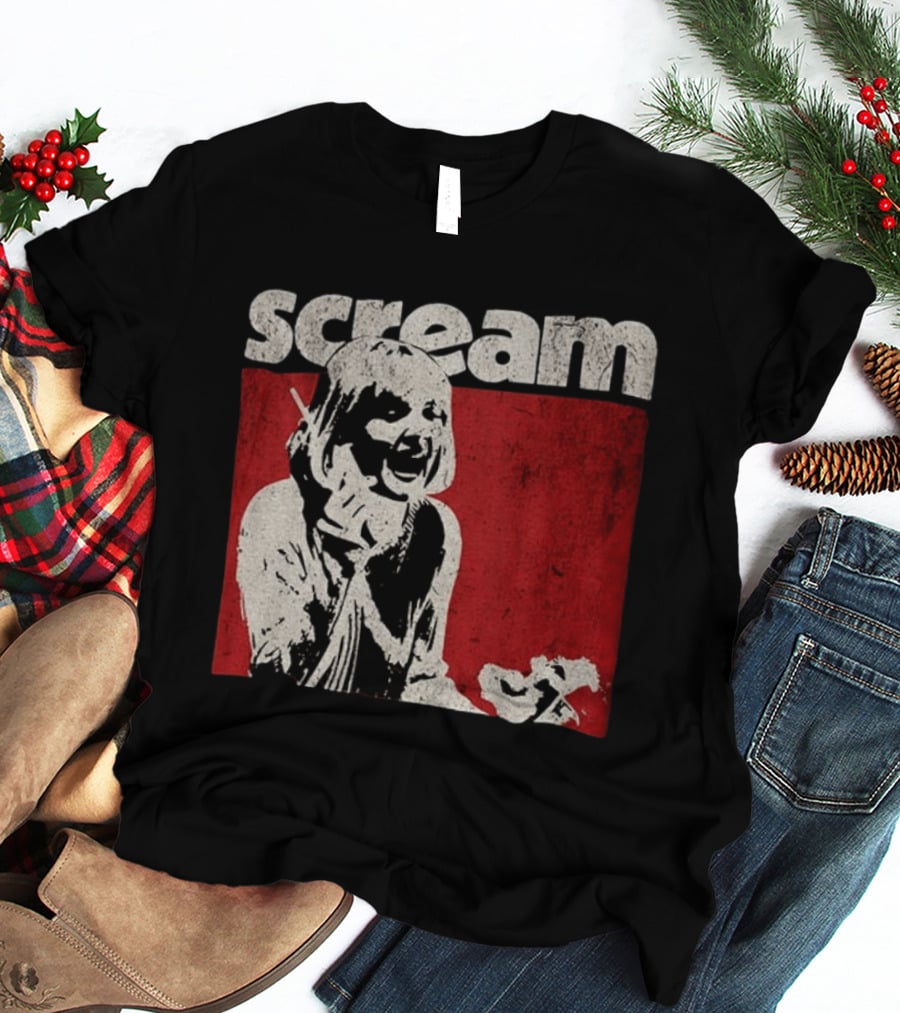 Scream Horror 90's Cult Movie Classic Halloween T-Shirt