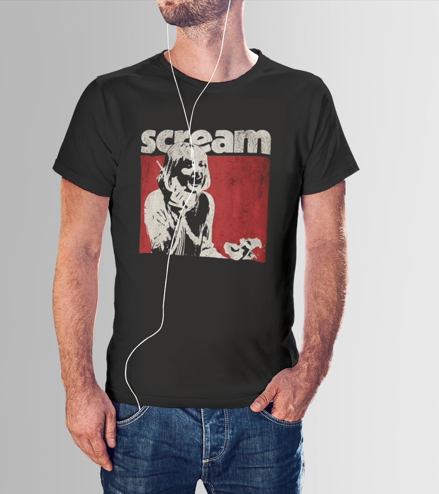 Scream Horror 90's Cult Movie Classic Halloween T-Shirt