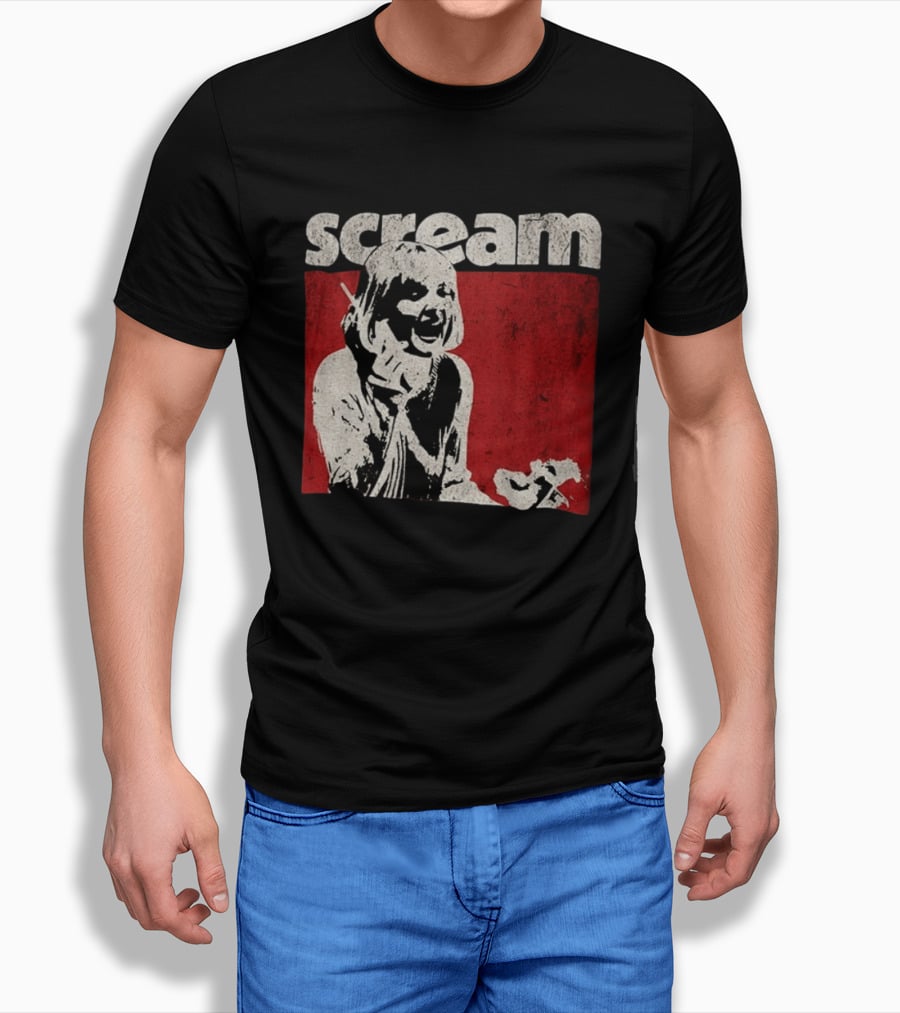 Scream Horror 90's Cult Movie Classic Halloween T-Shirt