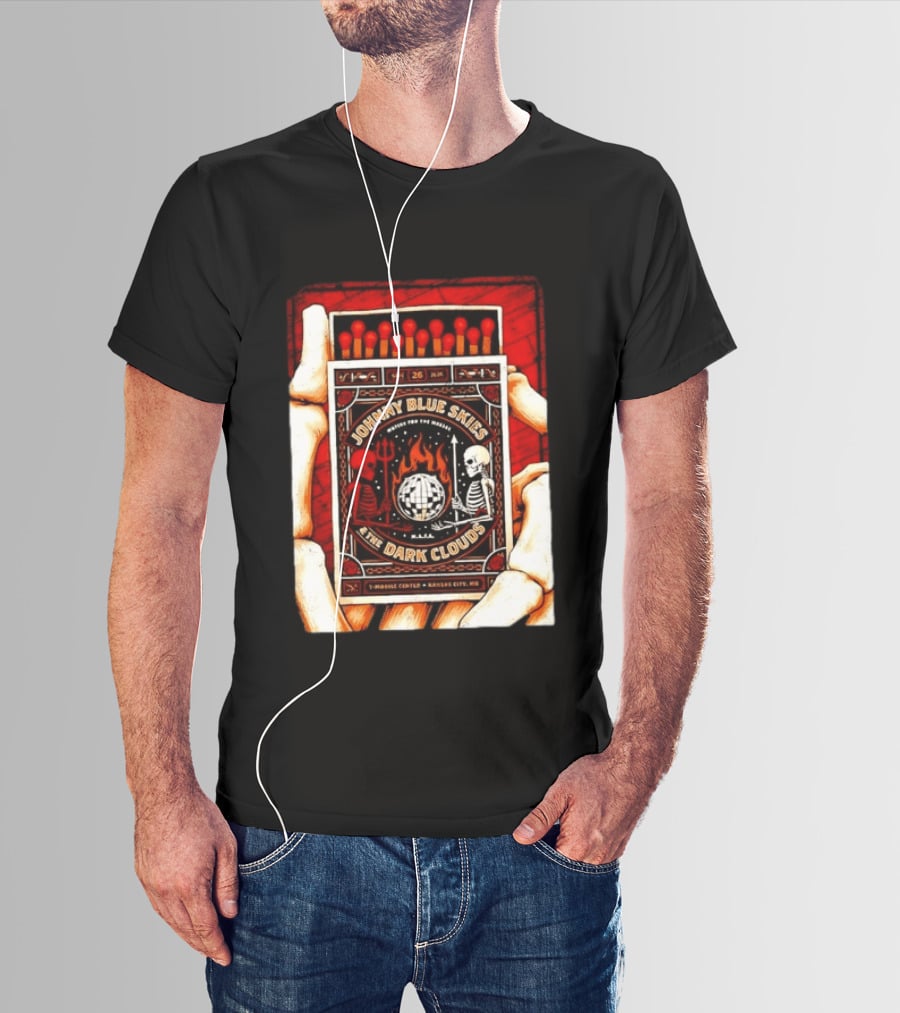 Johnny Blue Skies & The Dark Clouds Mutiny For The Masses Mobile Center Kansas City Sept 26 2026 T-Shirt