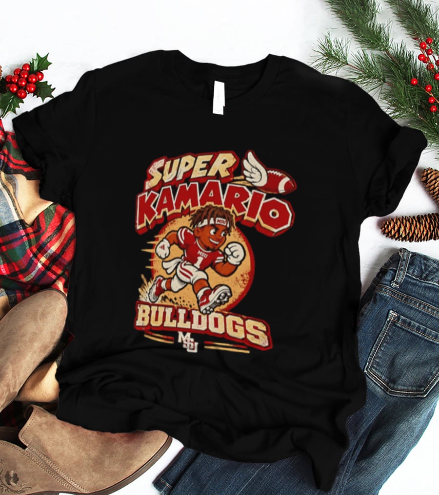 Super Kamario Mississippi State Bulldogs MSU T-Shirt