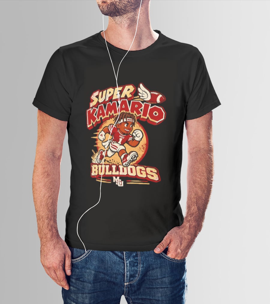 Super Kamario Mississippi State Bulldogs MSU T-Shirt