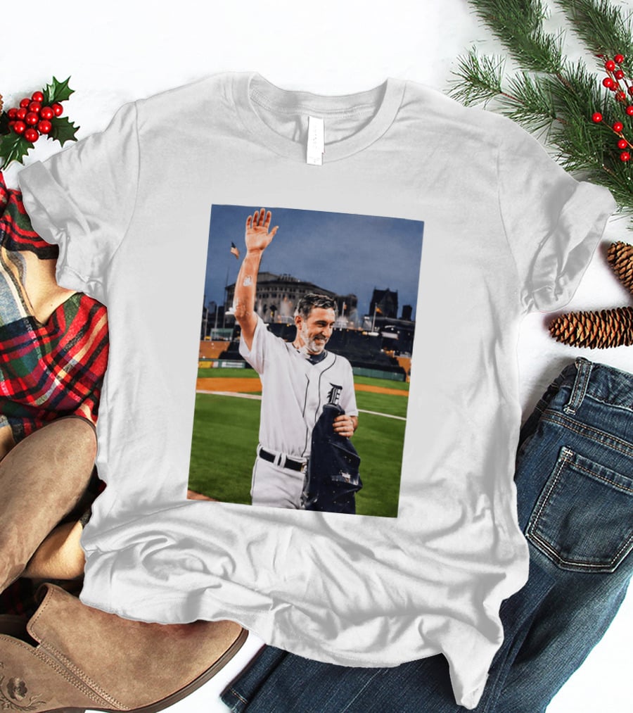 Justin Verlander Detroit Tigers Baseball Farewell Game T-Shirt
