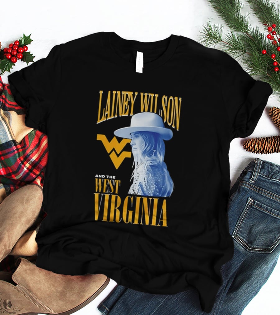 Lainey Wilson West Virginia Mountaineers Fan T-Shirt