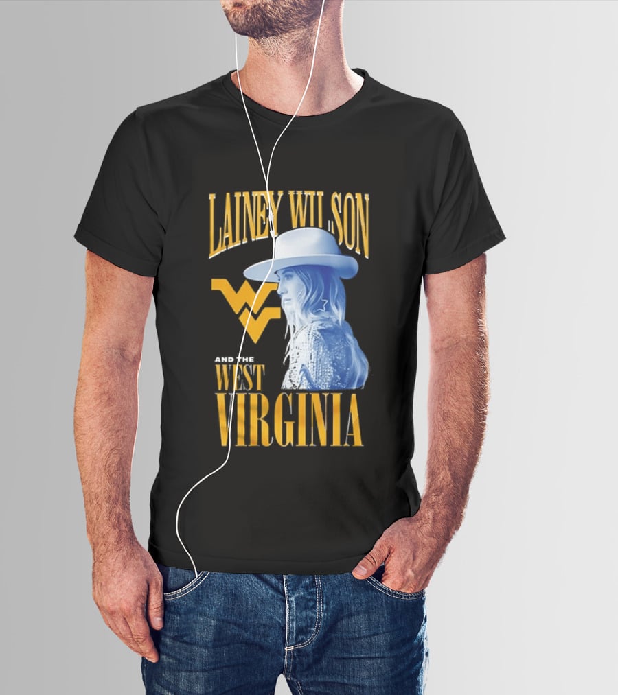 Lainey Wilson West Virginia Mountaineers Fan T-Shirt