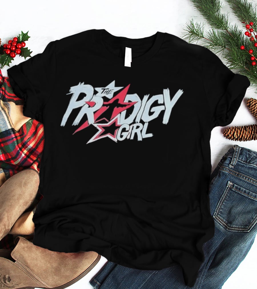 Prodigy Girl Bold Red Starburst T-Shirt