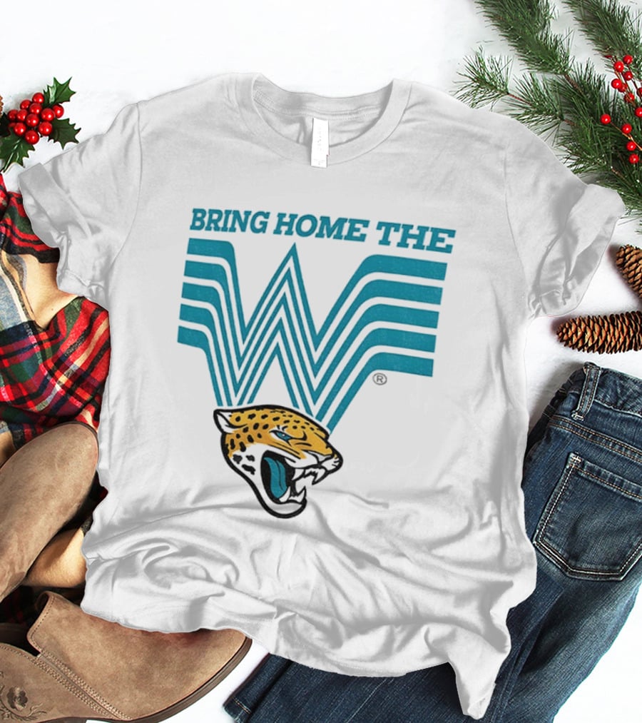 Bring Home The W Jaguars Win Free Whataburger T-Shirt
