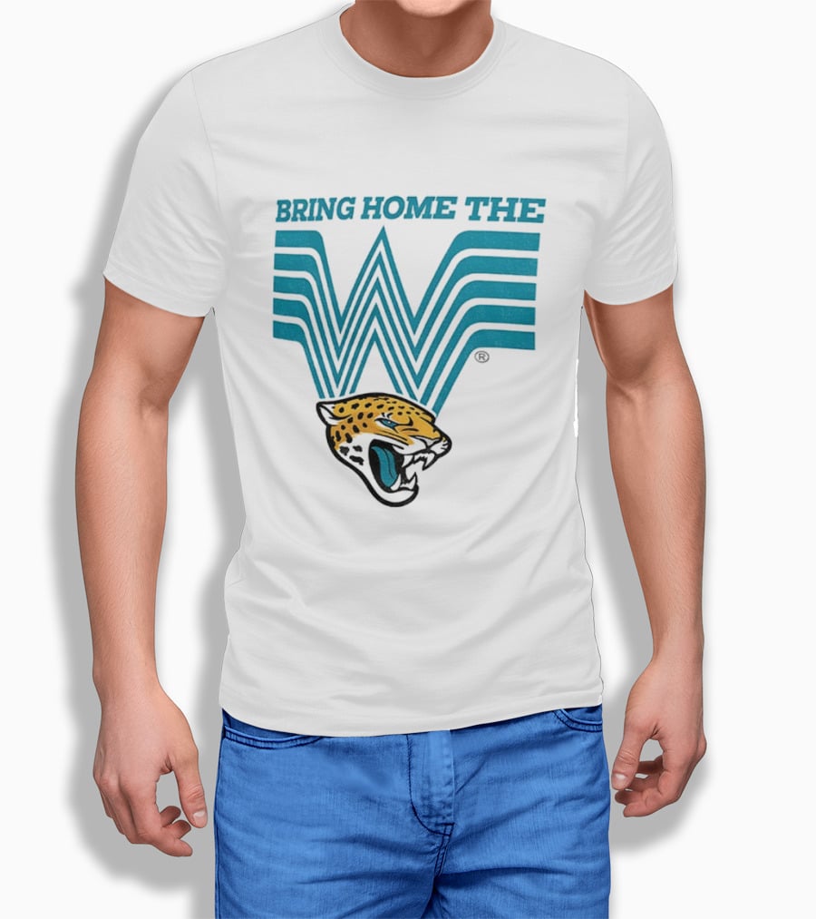Bring Home The W Jaguars Win Free Whataburger T-Shirt