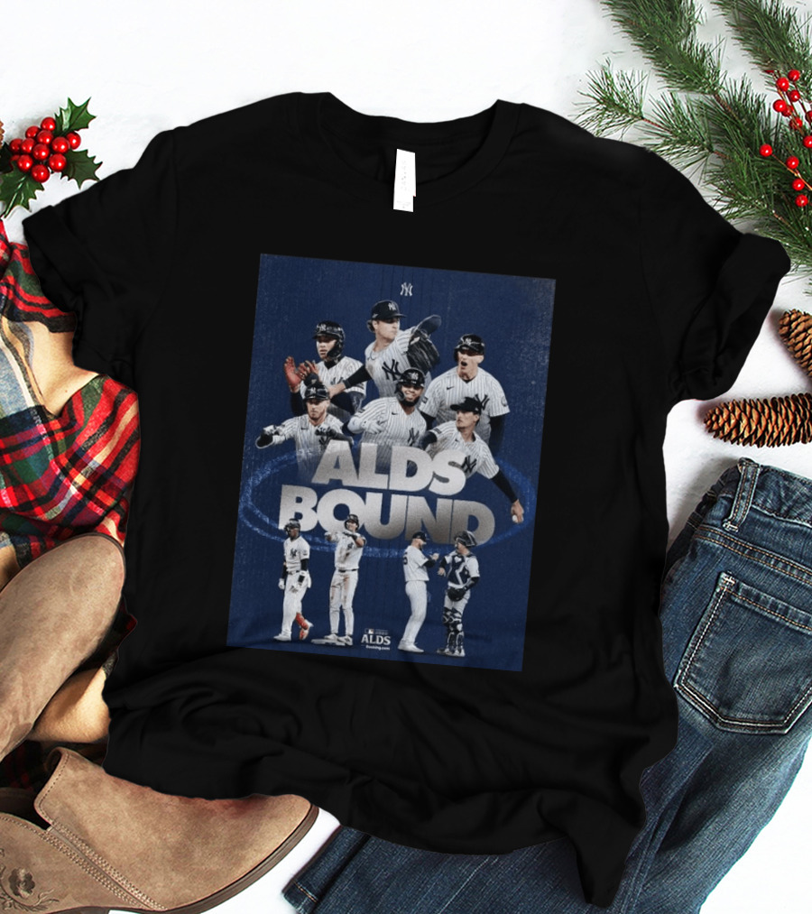 New York Yankees ALDS Bound 2026 Baseball Team Celebration T-Shirt