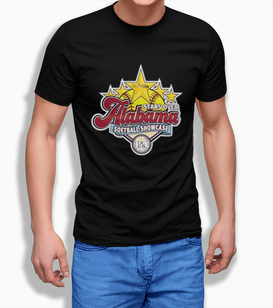 Stars Over Alabama DC Elite Softball Showcase 2026 T-Shirt