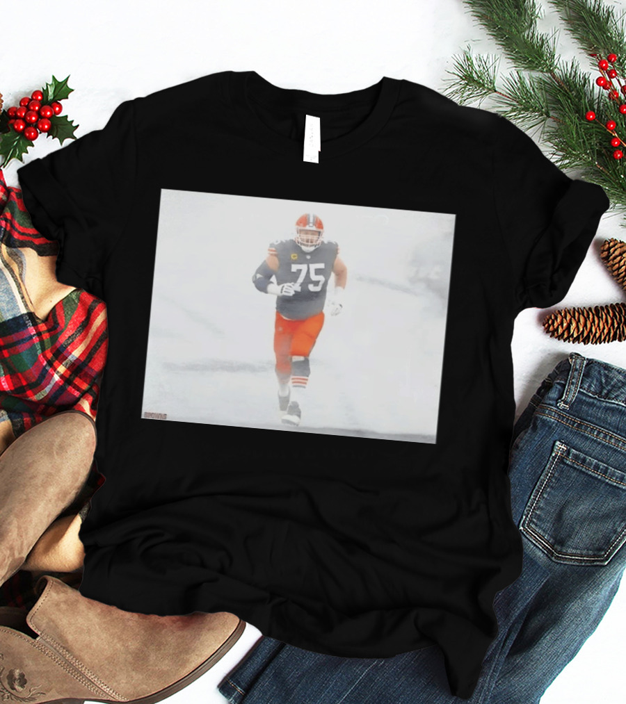 Joel Bitonio Cleveland Browns Number 75 Football Legends T-Shirt