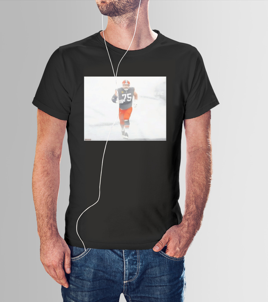 Joel Bitonio Cleveland Browns Number 75 Football Legends T-Shirt