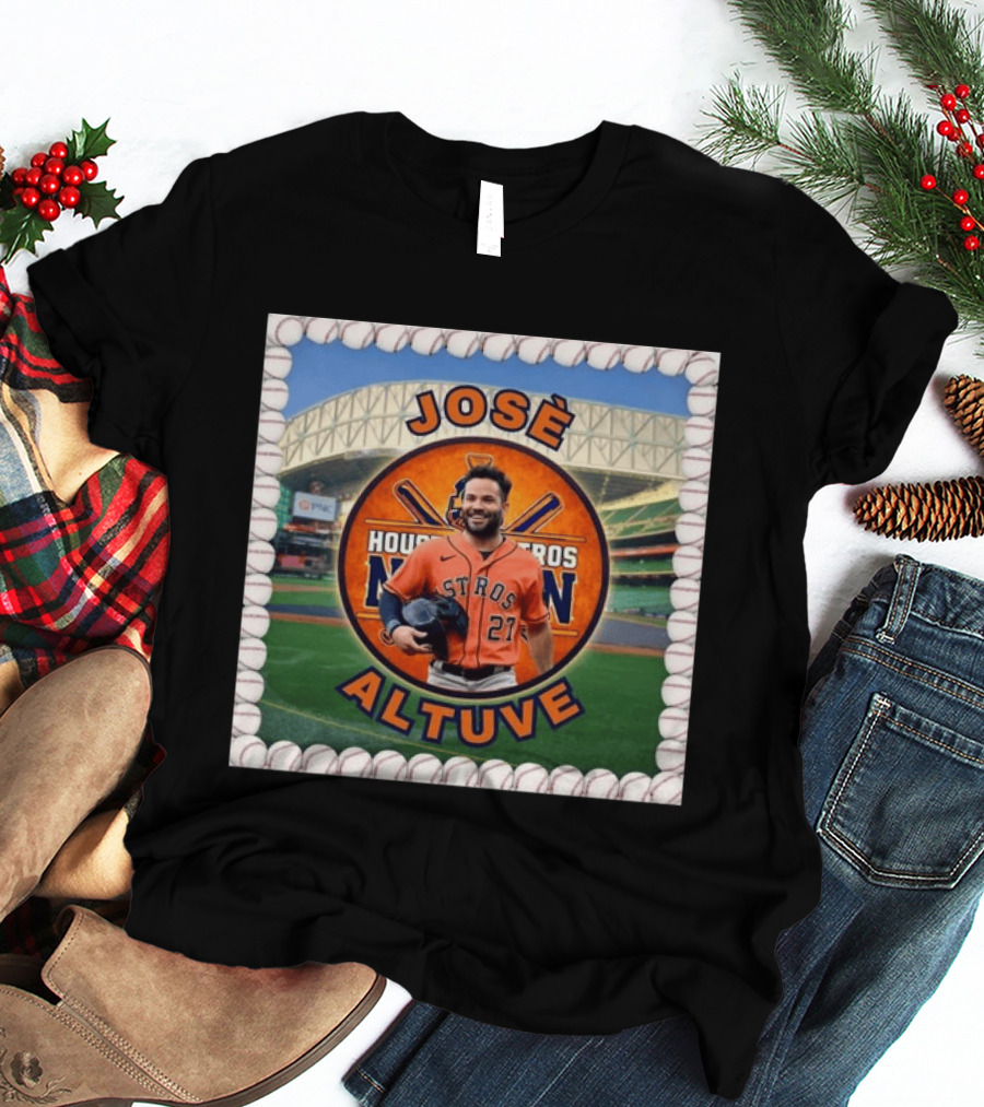 José Altuve Houston Astros Baseball Champion Stadium T-Shirt