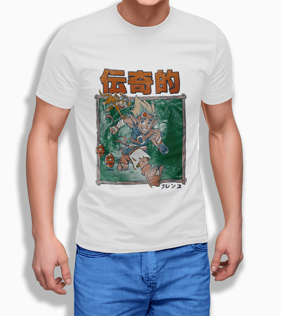 Legendary Adventure Jak And Daxter Jungle Run Orange Eggs T-Shirt