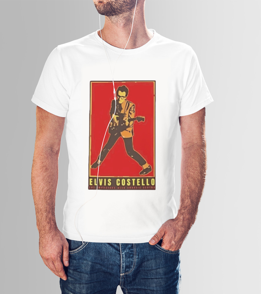 Elvis Costello And The Im S With Charlie Sexton Vintage Music T-Shirt
