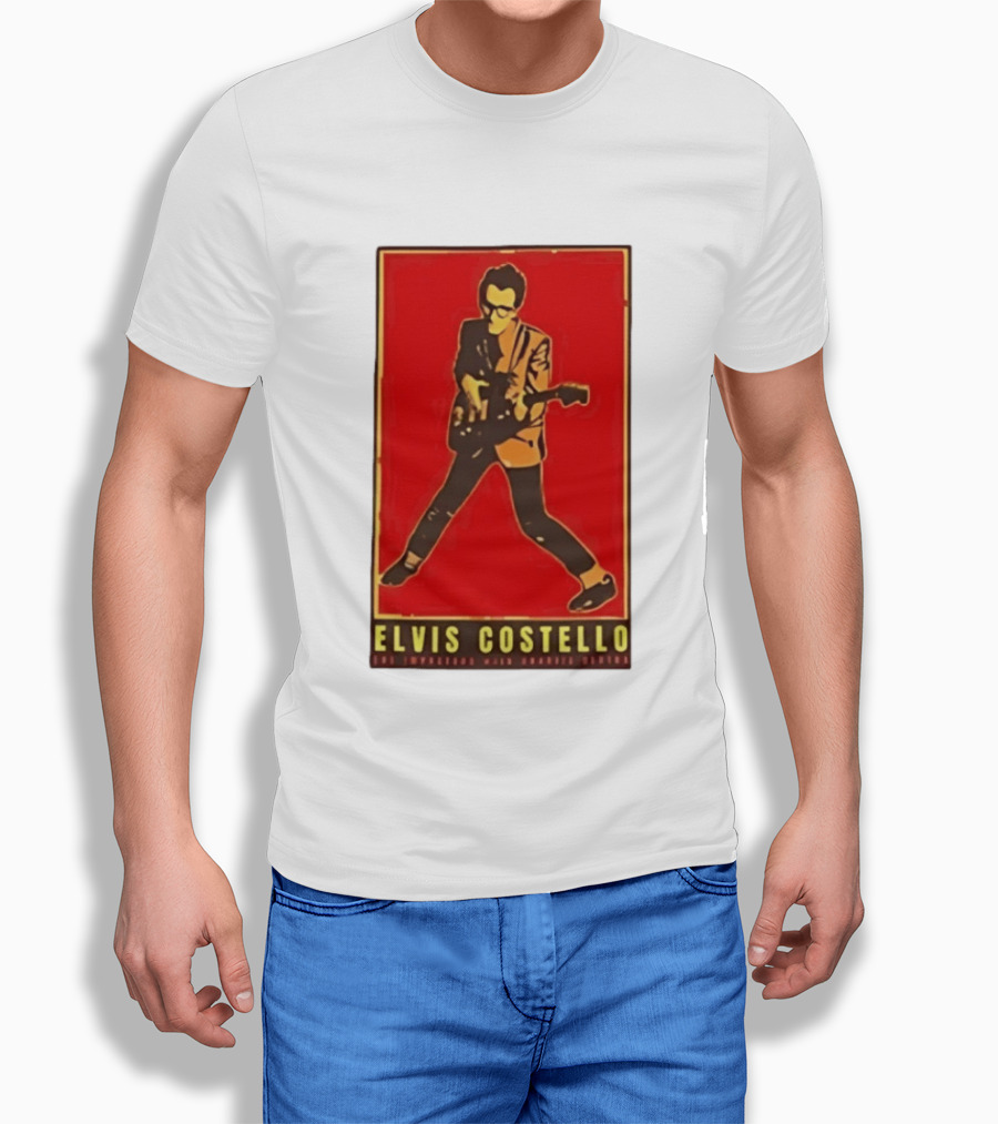 Elvis Costello And The Im S With Charlie Sexton Vintage Music T-Shirt