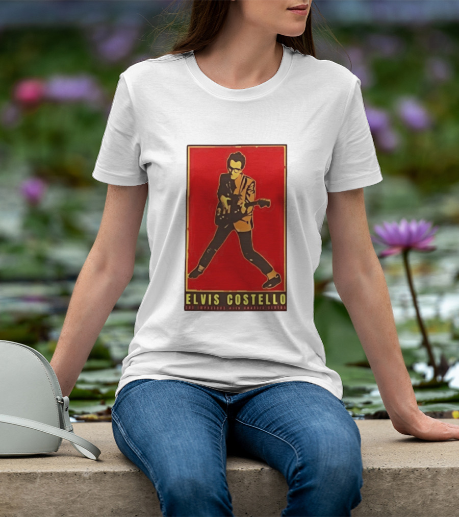 Elvis Costello And The Im S With Charlie Sexton Vintage Music T-Shirt