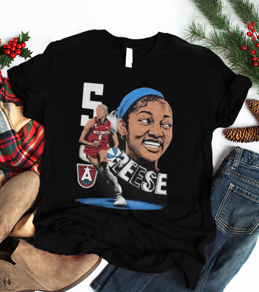 Angel Reese Atlanta Dream Basketball Star Number 5 T-Shirt