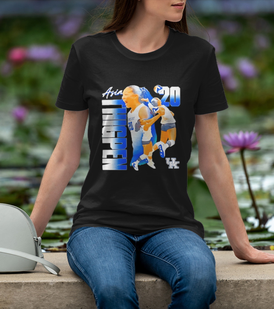 Asia Thigpen Kentucky Volleyball 20 UK Wildcats T-Shirt