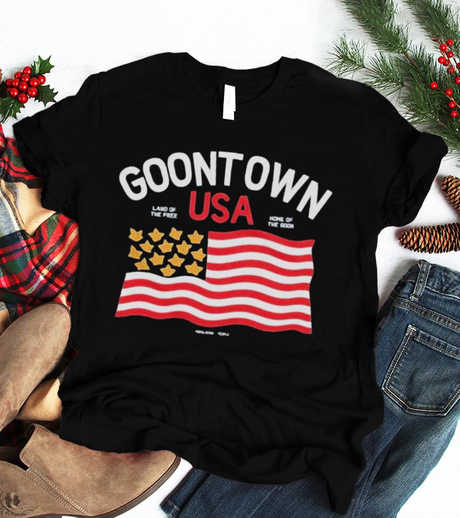 Goontown USA Mullet Review Home Of The Goon Flag T-Shirt