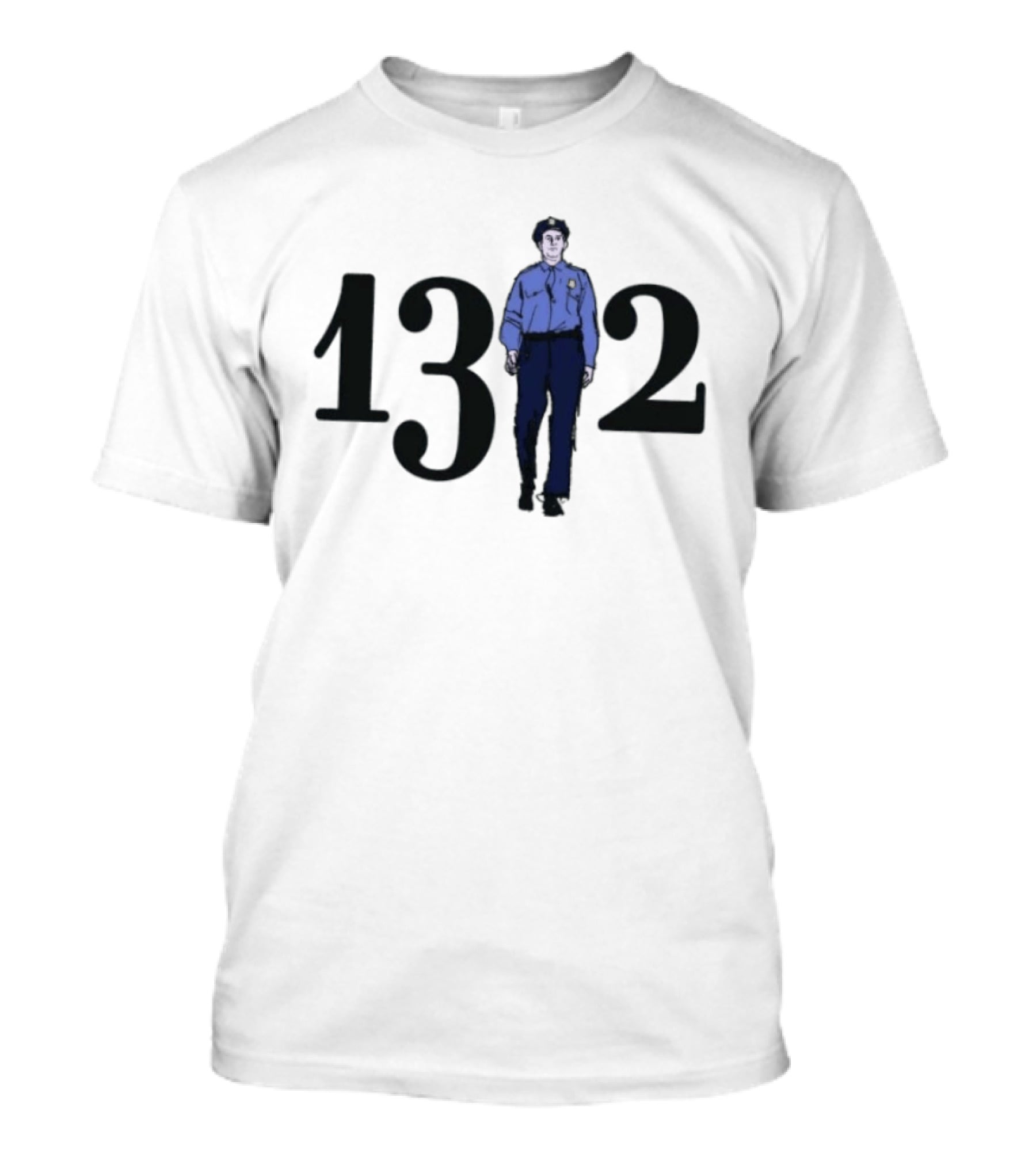 1312 Police Officer ACAB All Cops Are Bastards T-Shirt