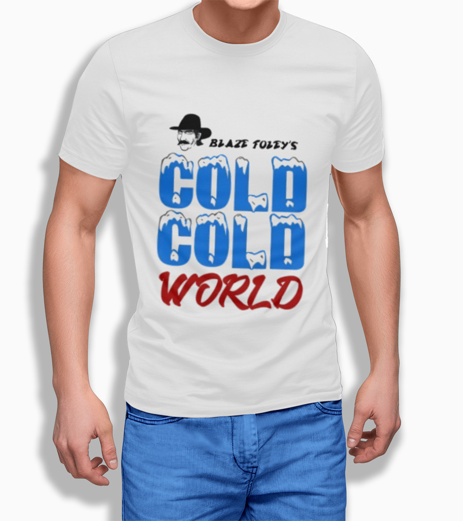 Blaze Foley's Cold Cold World Country Music T-Shirt