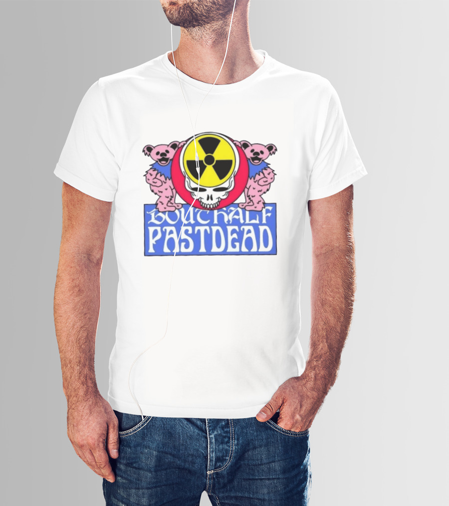 Bouthalf Pastdead Grateful Dead Bears Nuclear Skull T-Shirt