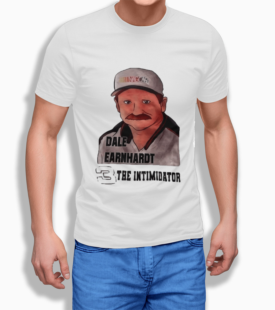 Dale Earnhardt 3 NASCAR The Intimidator T-Shirt