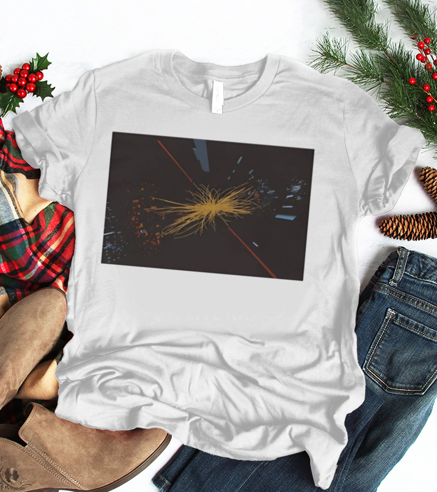 Higgs Boson CERN Particle Collision Event T-Shirt