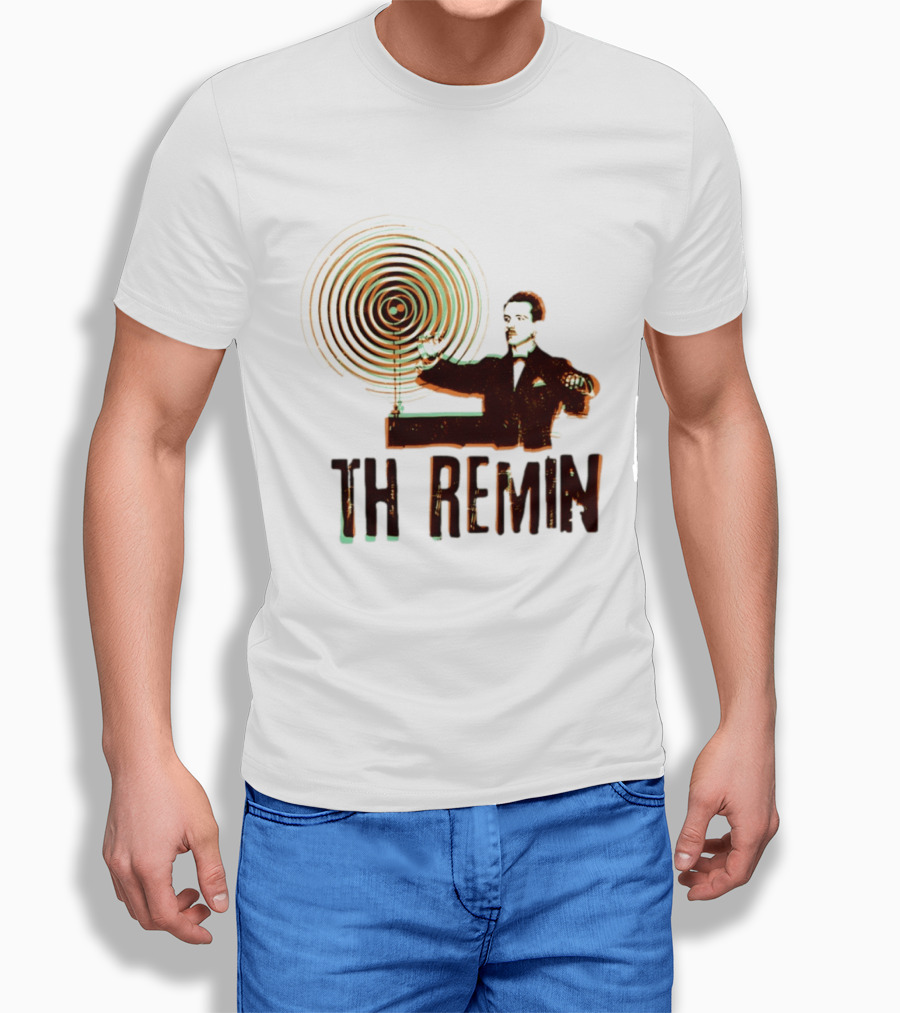 Theremin Electronic Music Leon Theremin Playing Instrument T-Shirt