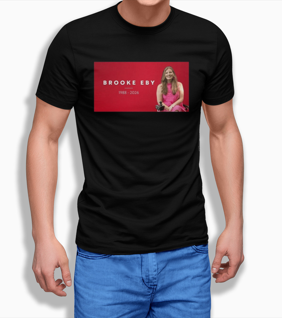 Brooke Eby 1988 2026 Memorial T-Shirt