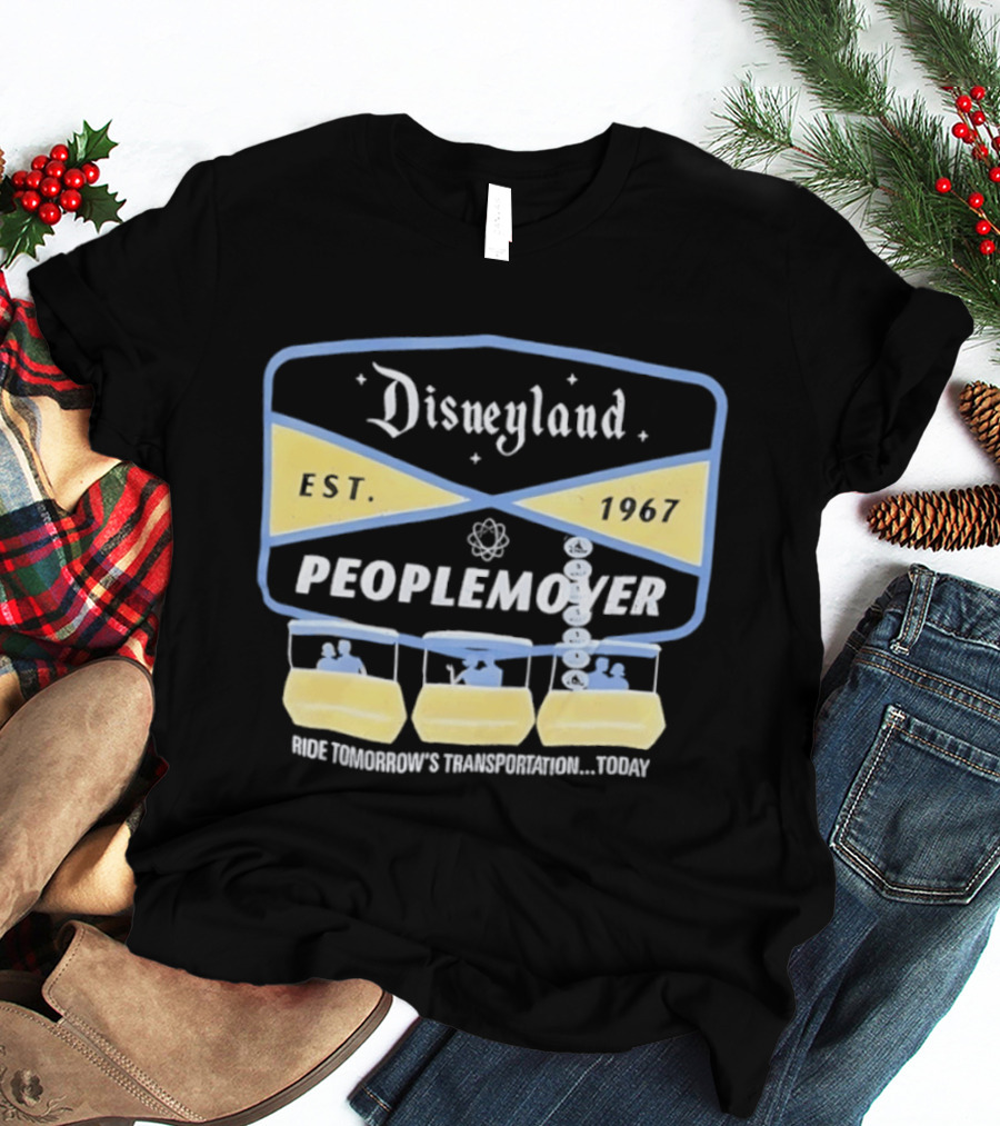 Disneyland PeopleMover EST 1967 Ride Tomorrow's Transportation Today T-Shirt