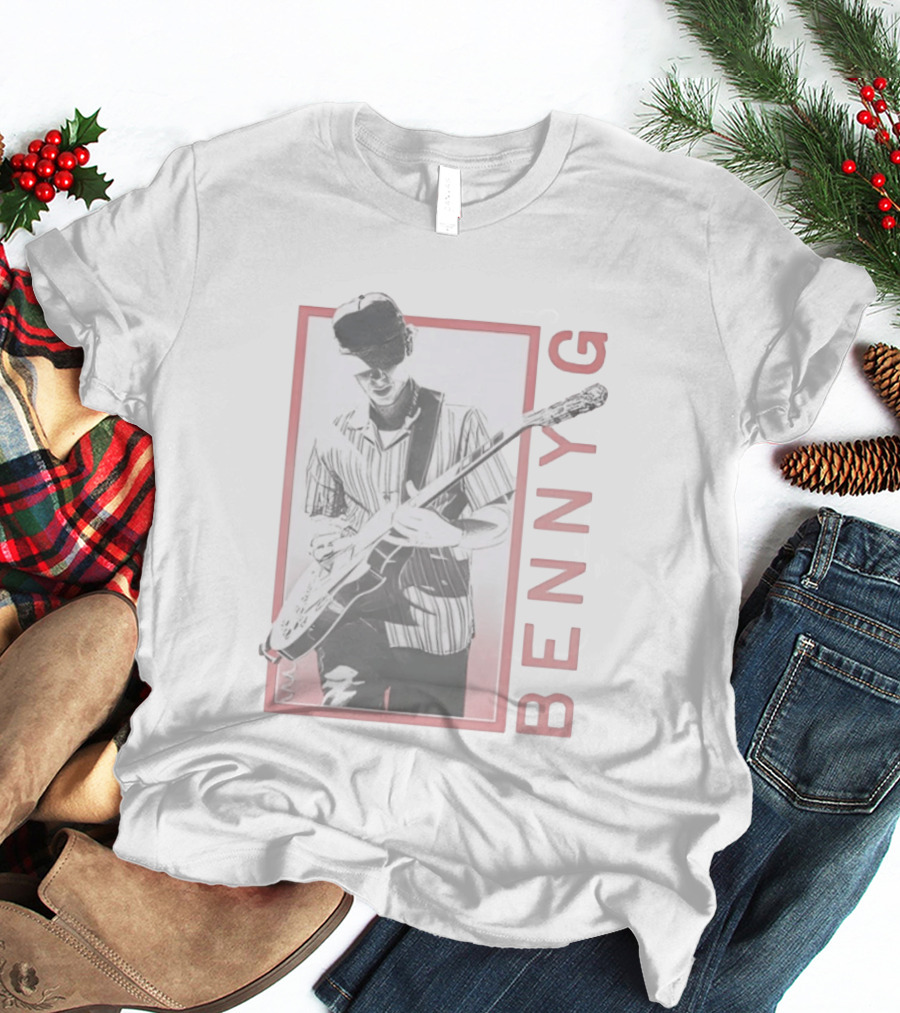 Benny G Guitarist Musician Player T-Shirt