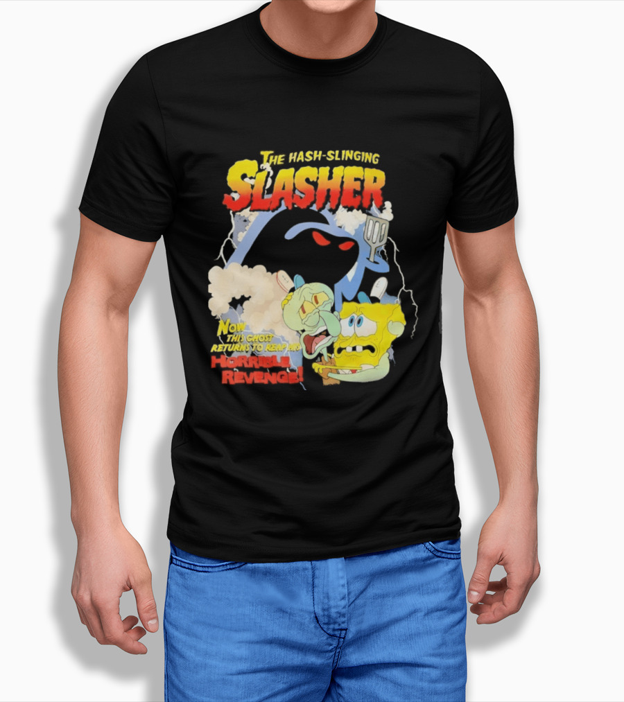 The Hash Slinging Slasher Now The Ghost Returns To Reap His Horrible Revenge T-Shirt