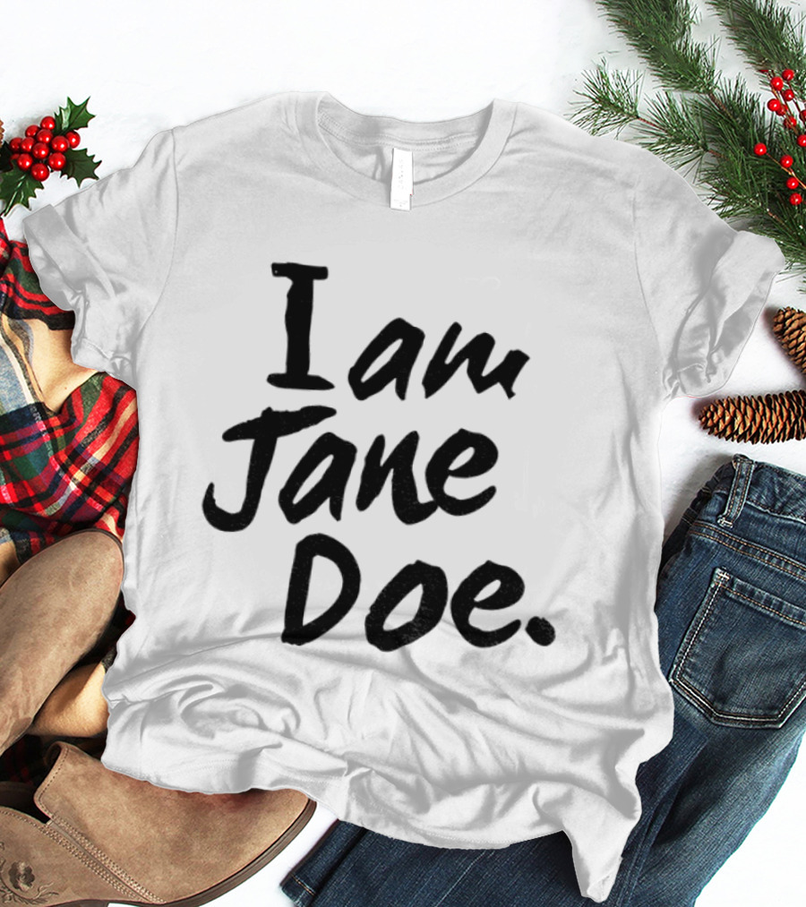 I Am Jane Doe SA Female Rage T-Shirt