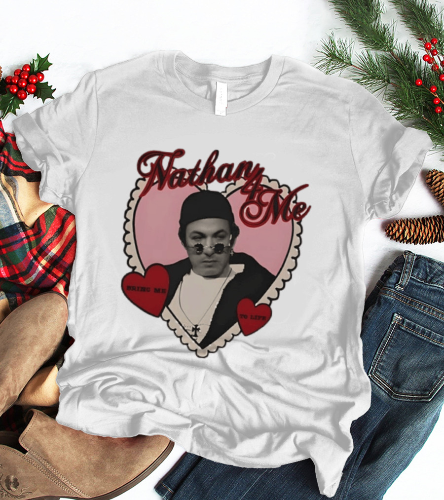 Nathan 4 Me Bring Me To Life Heart T-Shirt
